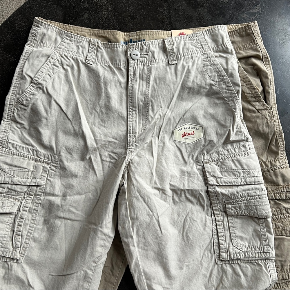 Mens Urban Pipeline Cargo Messenger Shorts NWT - Size 36 (mis-marked size tag) - Picture 8 of 8